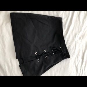 ZAFUL - black mini skirt